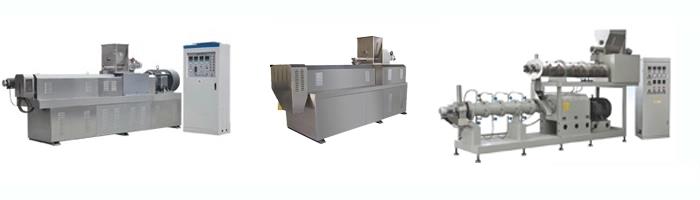 Fish food extrusion machine